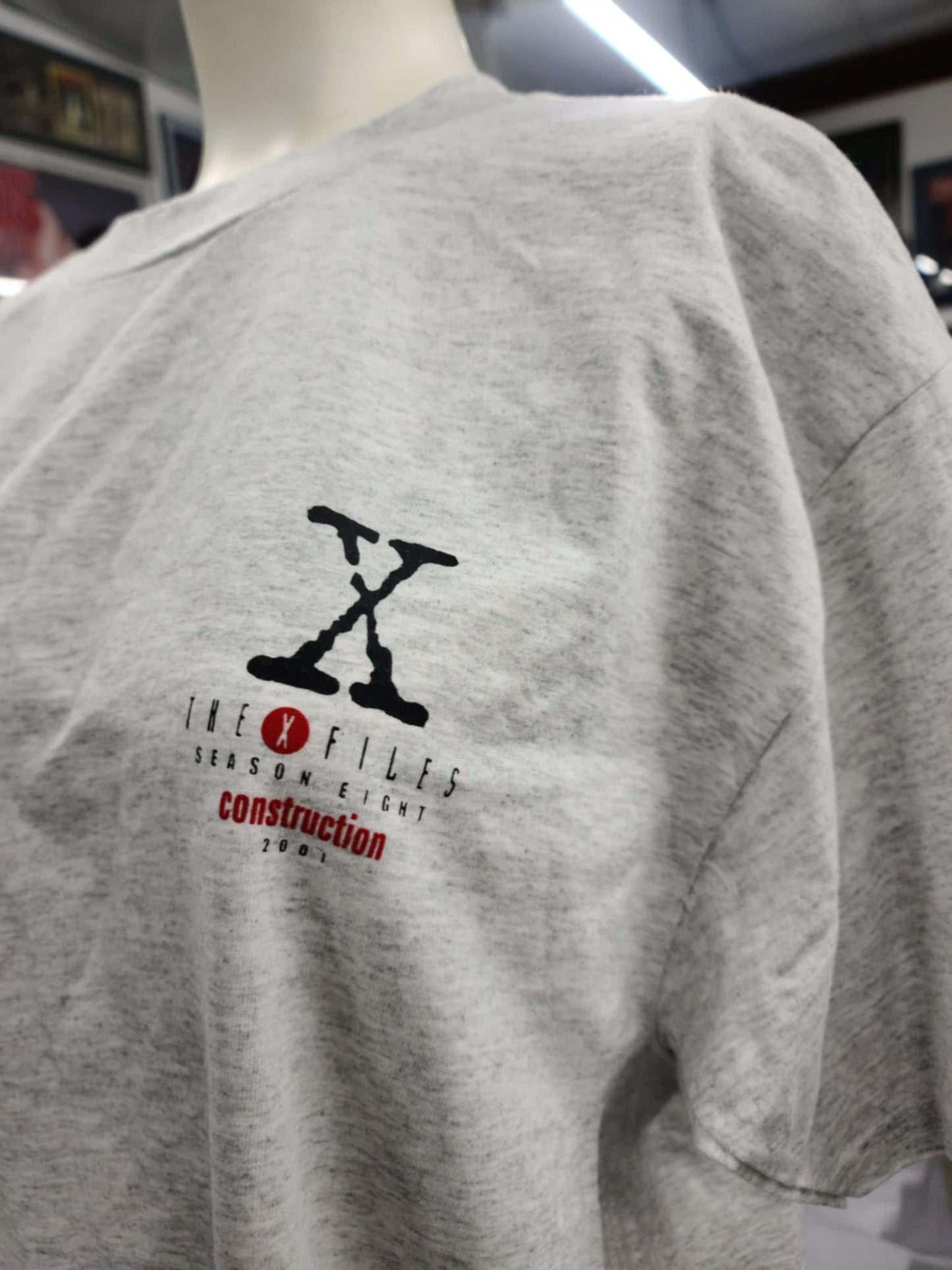 X-Files Season 8 Construction Crew Shirt