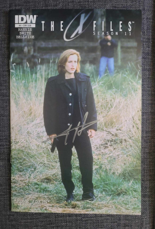 The X-Files Season IDW #4 - Autographed by Joe Harris