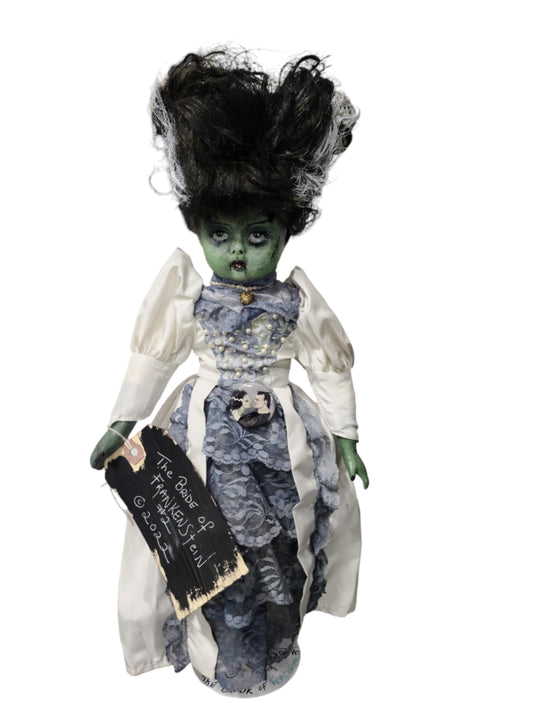 Bride of Frankenstein by Vyckie Vangoth  Collectible Doll - Horror