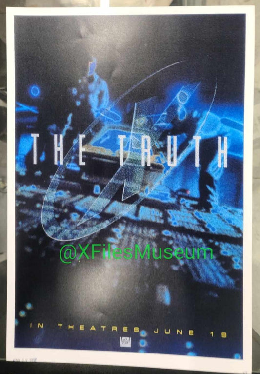 The X-Files FIGHT THE FUTURE Concept Art Print 13" x 19" Poster Print - 64