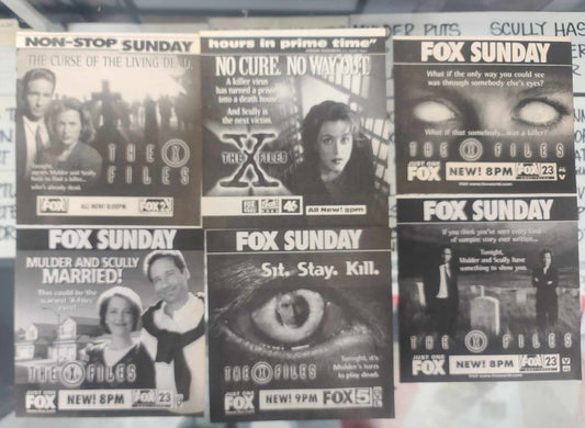 X-Files Ads/Clippings  from TV Guide  #7