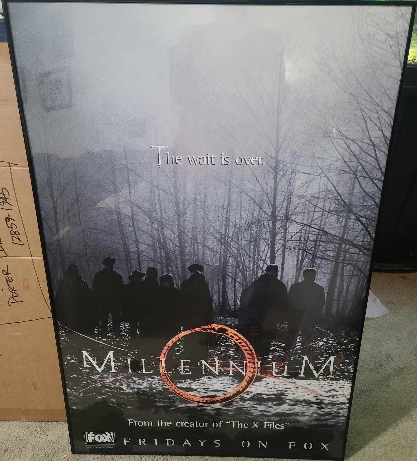 Framed MILLENNIUM Premiere Poster