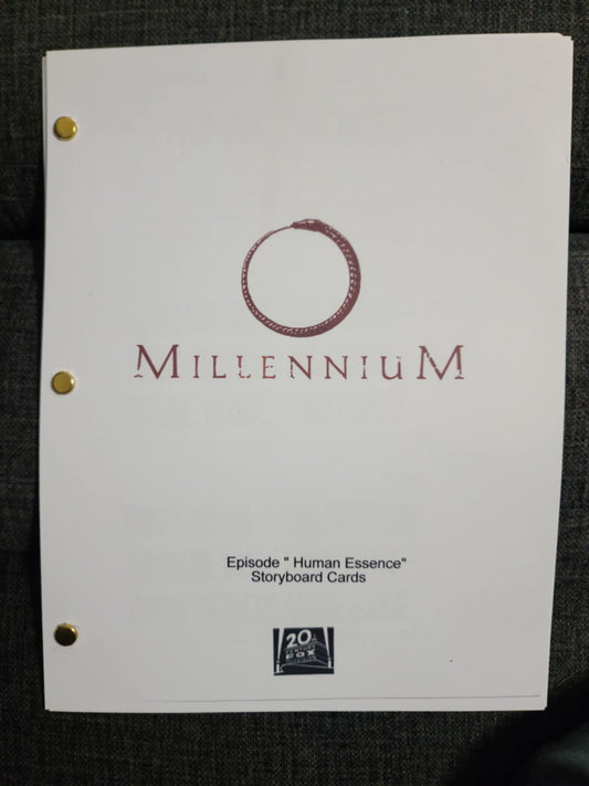 Millennium Storyboard Card Sheets - Episode HUMAN ESSENCE