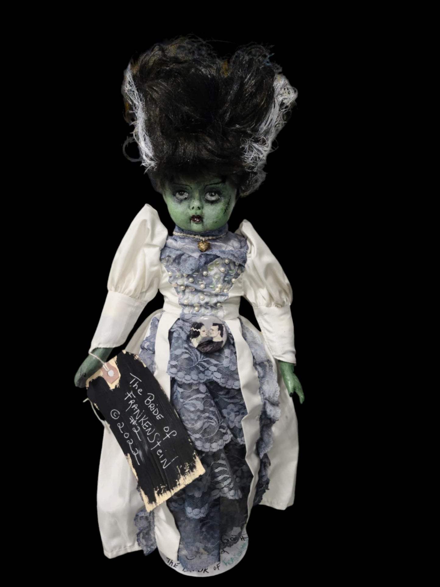 Bride of Frankenstein by Vyckie Vangoth  Collectible Doll - Horror