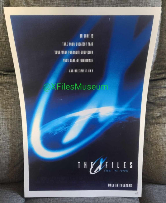 The X-Files FIGHT THE FUTURE Concept Art Print 13" x 19" Poster Print - 88