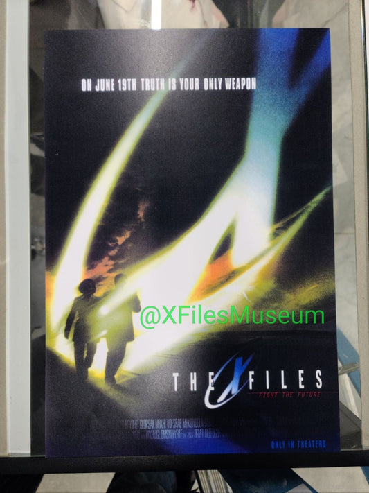 The X-Files FIGHT THE FUTURE Concept Art Print   13 x19 Poster Print - 40