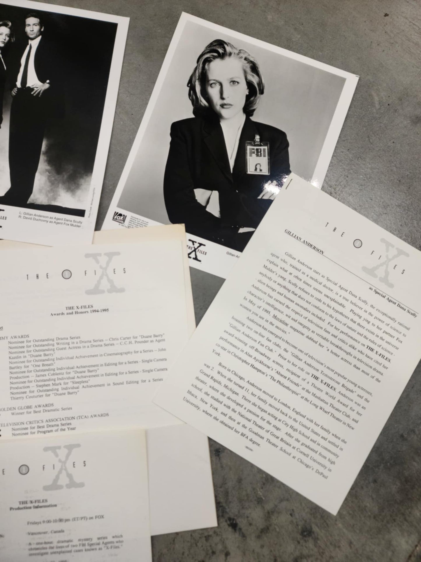 The X-Files Press Pack #3 (With Press Photos and Slides)