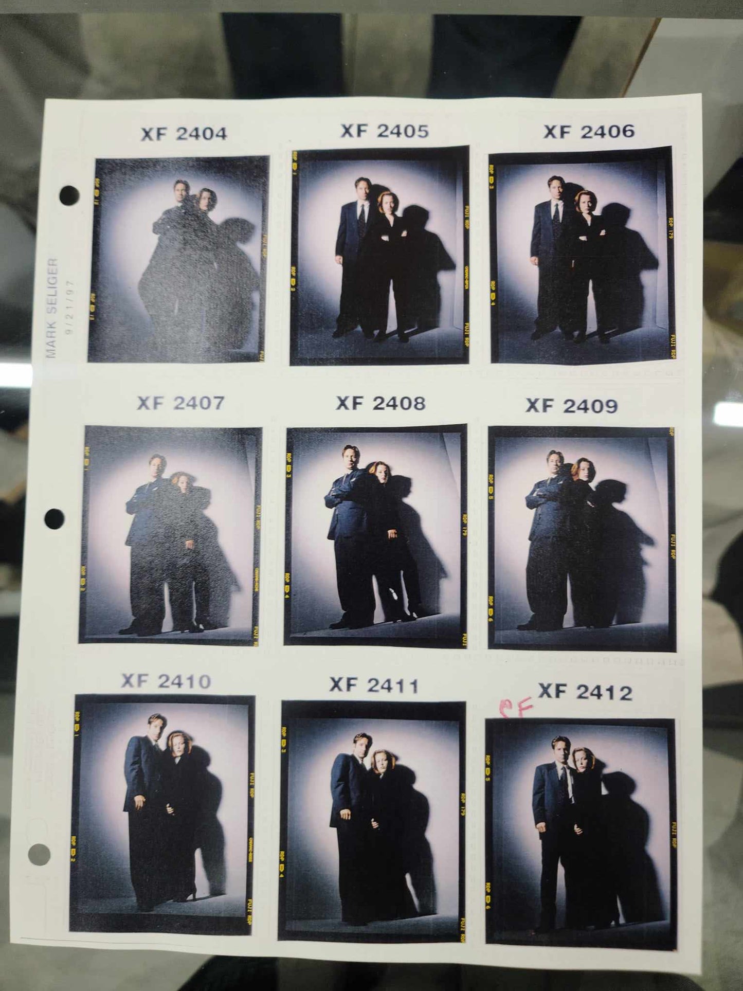 X-Files Fight The Future Photo Shoot - Mark Seliger Photographer #2404-2412