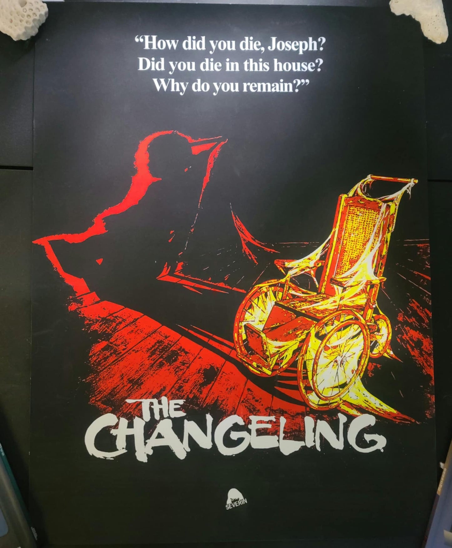 THE CHANGELING -Scream/Shout Factory Limited Blu-ray and 4K Release Poster -Horror