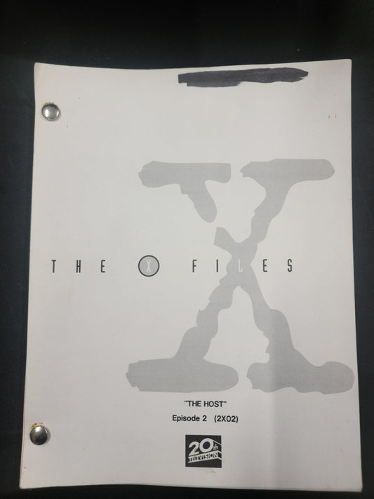 Production Used X-Files Script - Episode "The Host"