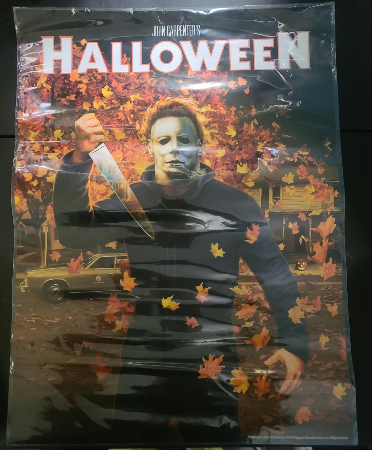 HALLOWEEN -Scream/Shout Factory Limited Blu-ray and 4K Release Poster -Horror