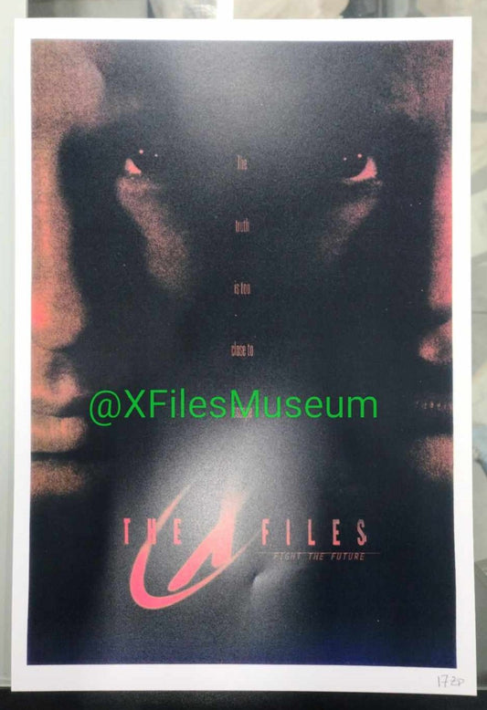 The X-Files FIGHT THE FUTURE Concept Art Print 13" x 19" Poster Print - 50