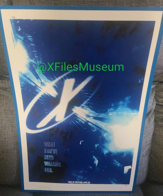 The X-Files FIGHT THE FUTURE Concept Art Print 13" x 19" Poster Print - 108