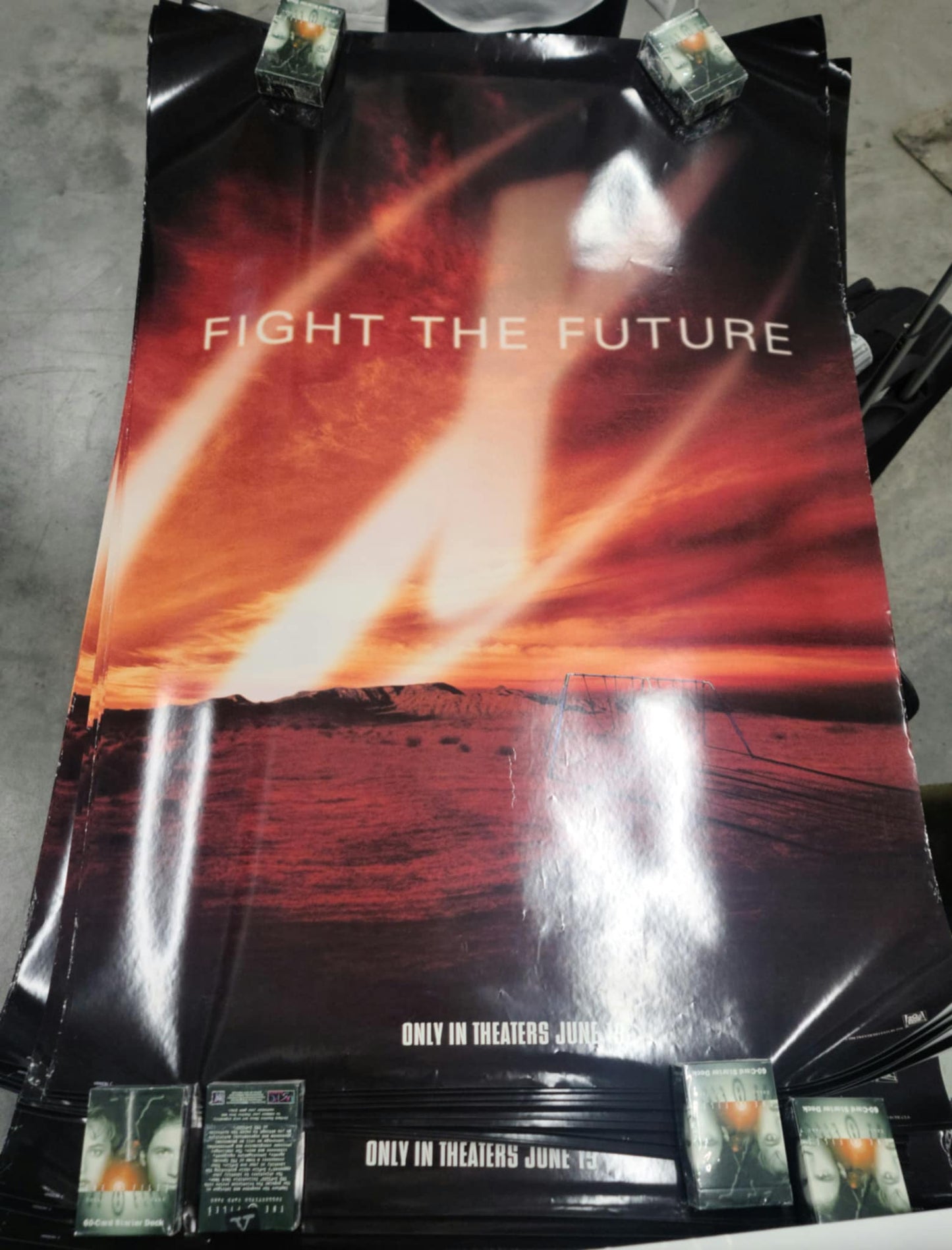 X-Files FIGHT THE FUTURE Movie Poster