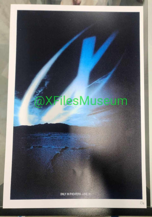 The X-Files FIGHT THE FUTURE Concept Art Print 13" x 19" Poster Print - 75
