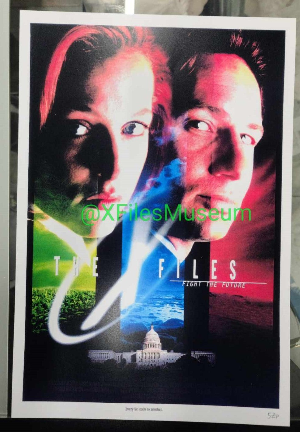 The X-Files FIGHT THE FUTURE Concept Art Print 13" x 19" Poster Print - 49