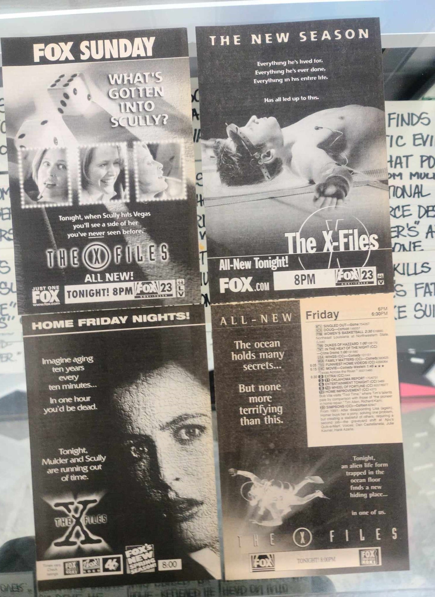 X-Files Ads/Clippings  from TV Guide  #1