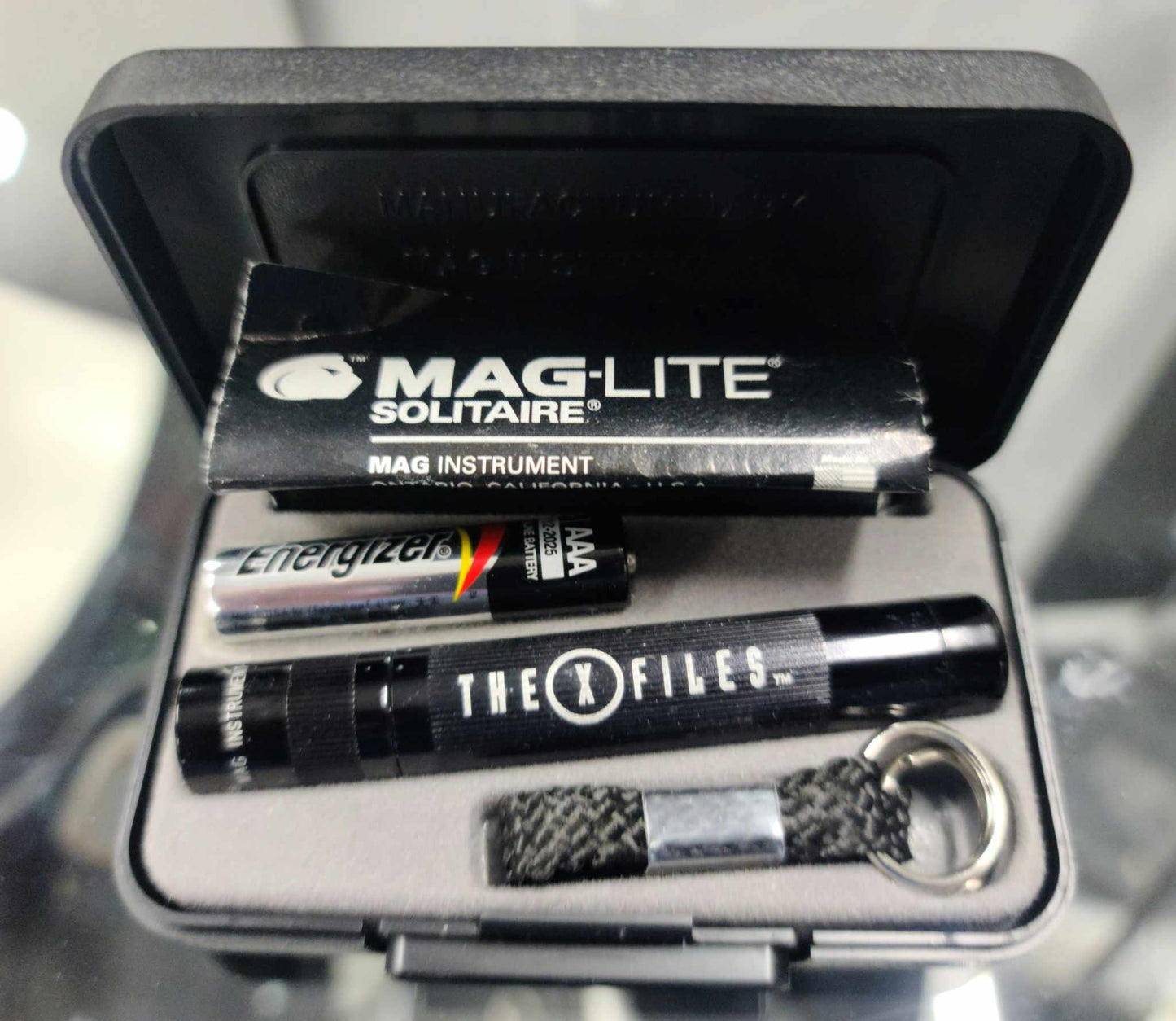 X-Files Final Wrap Party Crew Gift - Mini Mag Lite