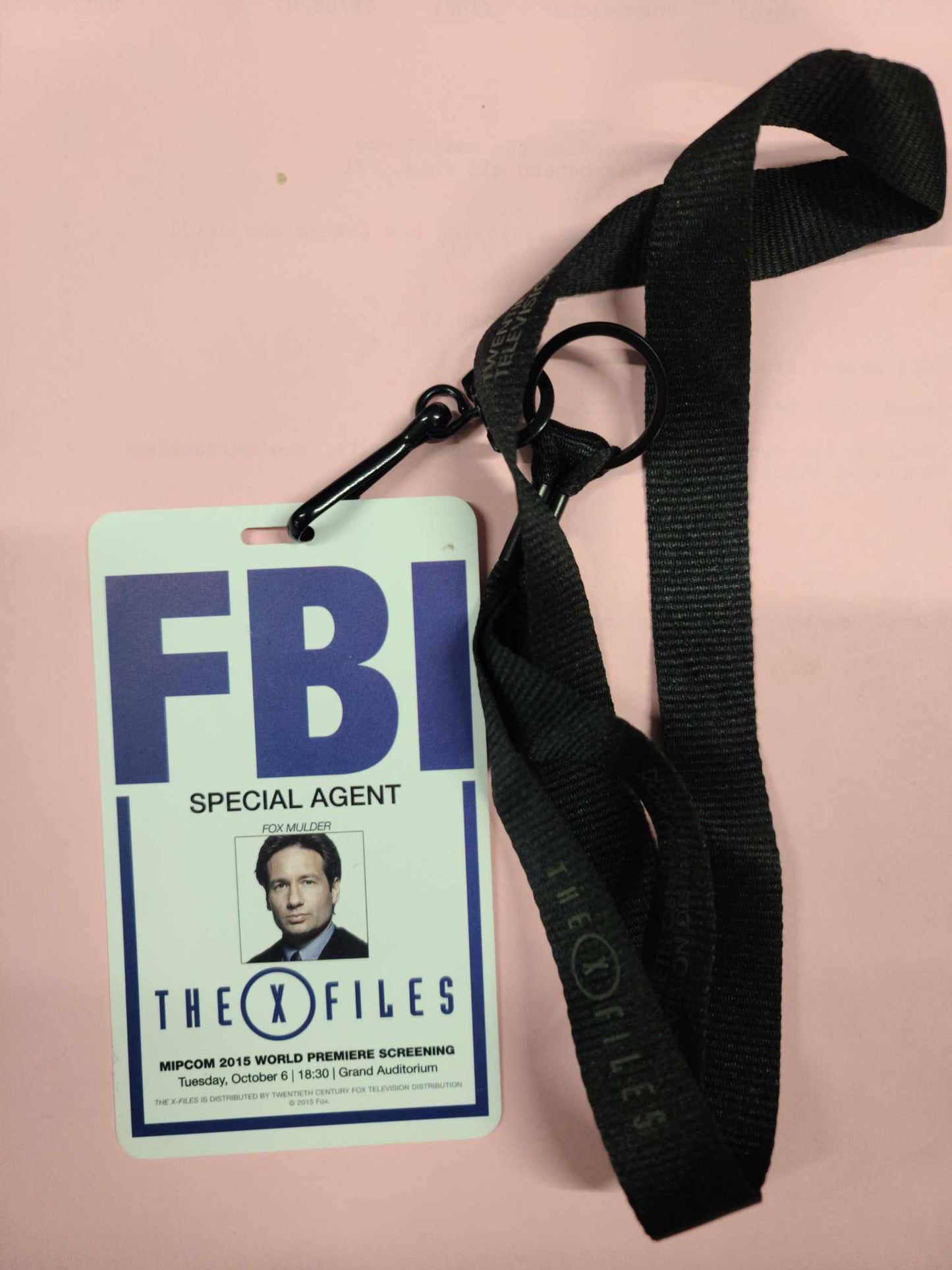 Fox Mulder - Press Lanyard