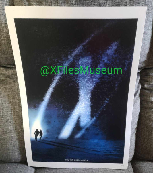 The X-Files FIGHT THE FUTURE Concept Art Print 13" x 19" Poster Print - 87