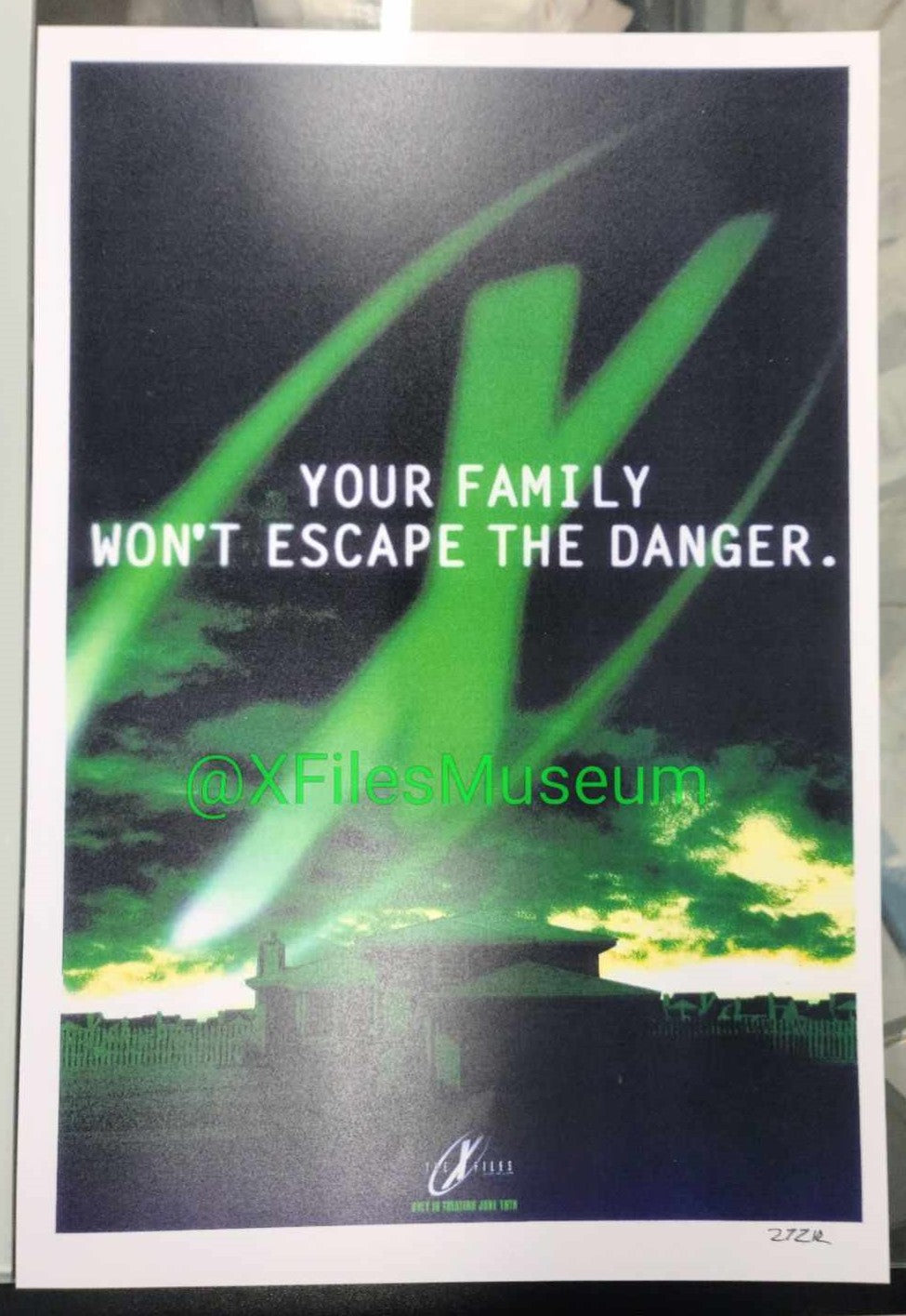 The X-Files FIGHT THE FUTURE Concept Art Print 13" x 19" Poster Print - 44