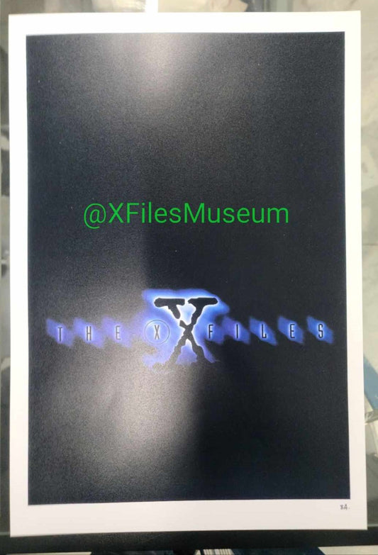 The X-Files FIGHT THE FUTURE Concept Art Print "QQ" x 10"