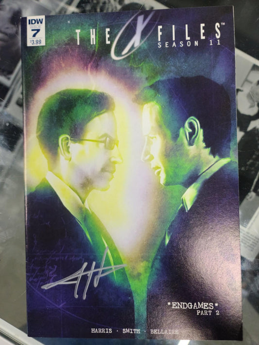 X-Files  Season 11 Comic  #7- IDW - Autographed by Joe Harris
