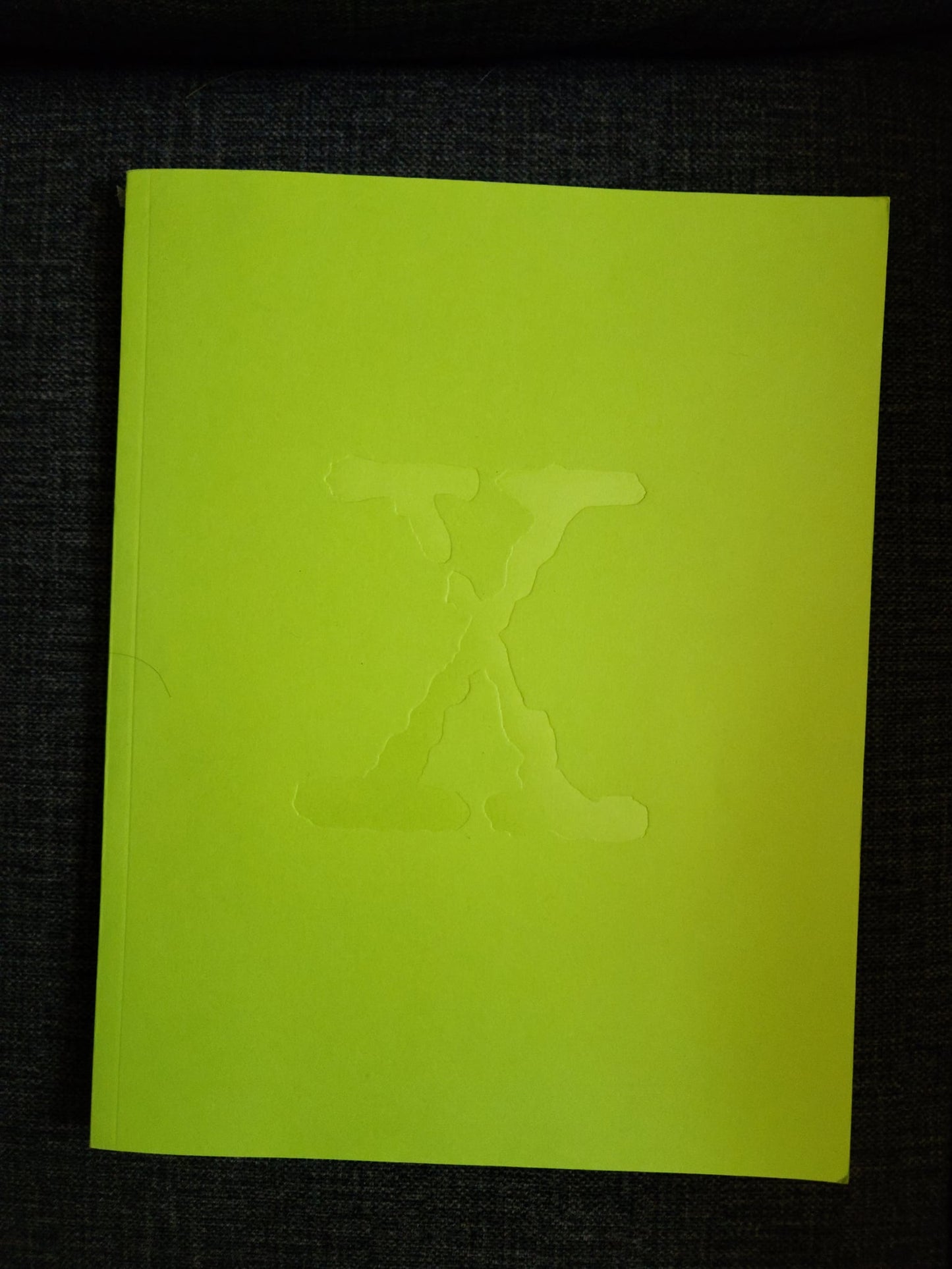 X-Files -Thank You Book - Crew Gift from Gillian Anderson