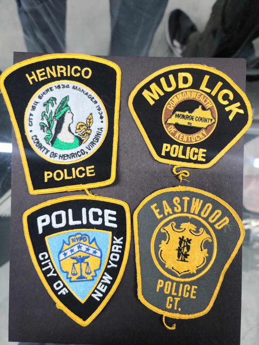 Season 11 - Police Patches - Production Used