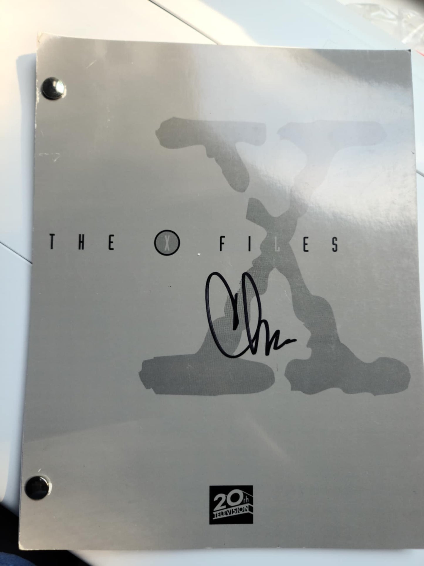 Chris Carter's Personnel Script - Episode "The Walk" - Autographed by Chris Carter