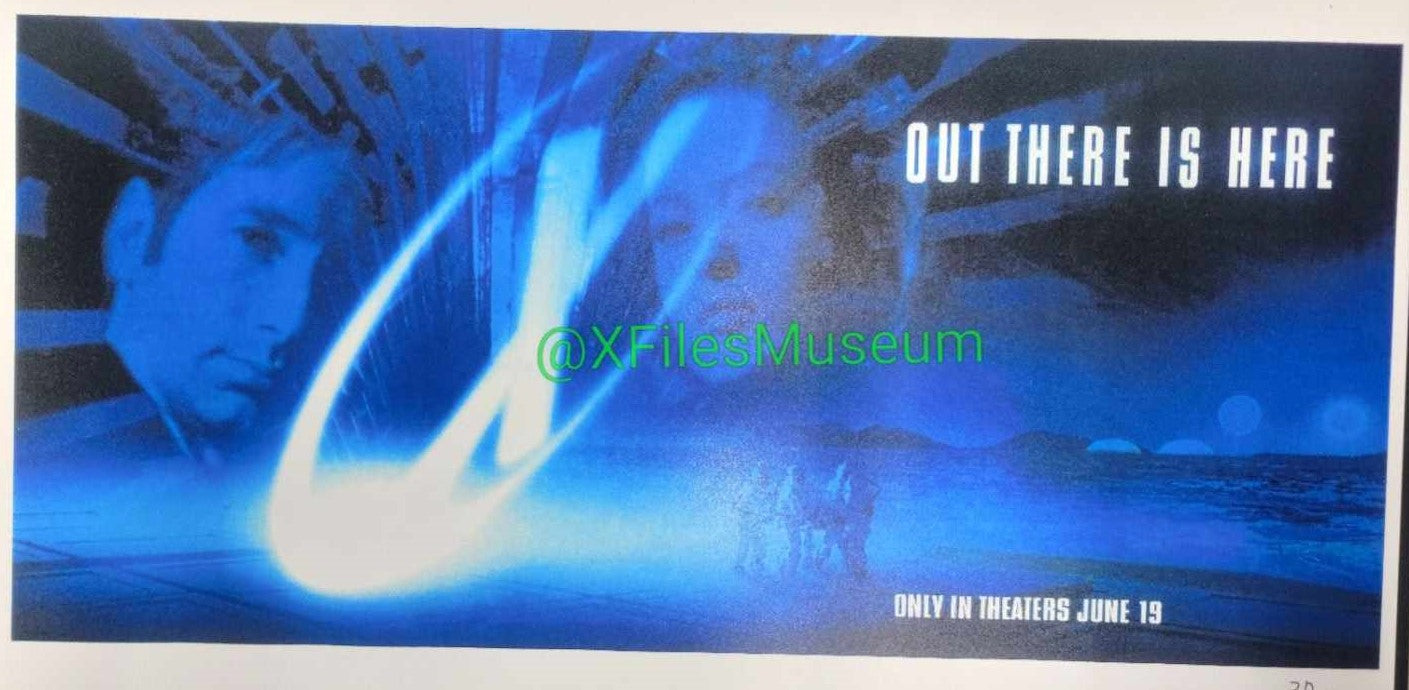 The X-Files FIGHT THE FUTURE Concept Art Print 13" x 19" Poster Print - 65