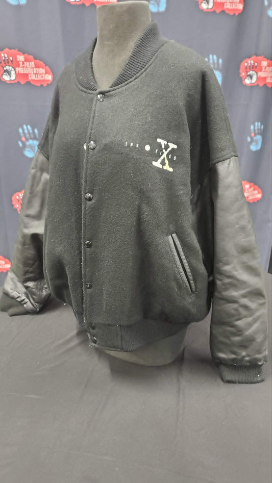 * X-Files- The Truth Is out There Bomber Jacket /Leather Sleeves