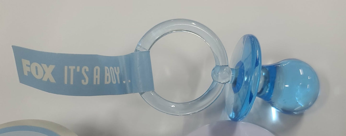 X-Files - It's a boy? Baby Pacifier - promotional from final wrap.*Rare*