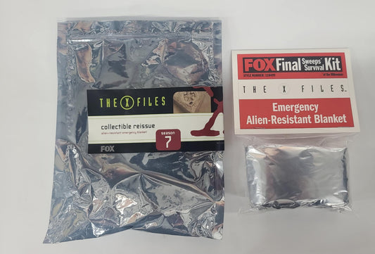 X-Files -Alien Resistant Blanket- Promotional - Final wrap party