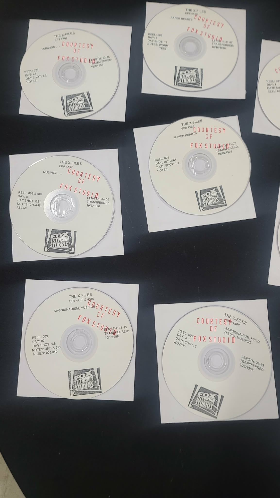 *X-FILES - Dailies 18 DVD Group Lot - Save $30 by buying this group lot.