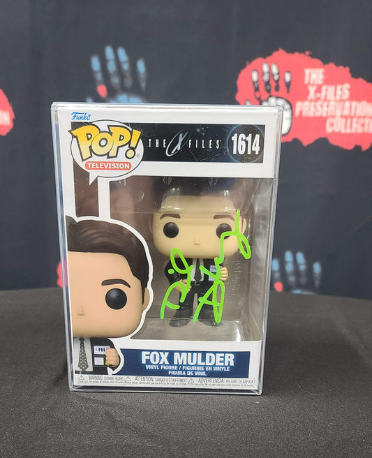 *X-Files- David Duchovny Autographed - Fox Mulder Pop #1614