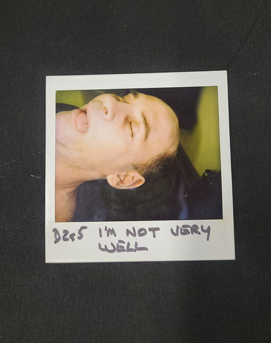 *X-Files- Production Used Continuity Polaroid - Skinner =Mitch Pileggi