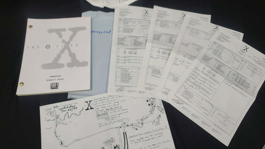 *X-Files - Original Production Used Script, Call Sheets and Map - Unrequited
