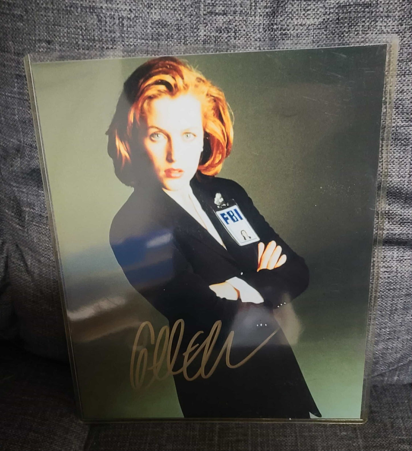 X-Files - Gillian Anderson Autographed Photo