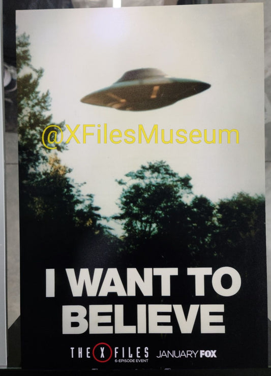 I Want to Believe - Season 10 Event Promotional   Poster Print 13 x19