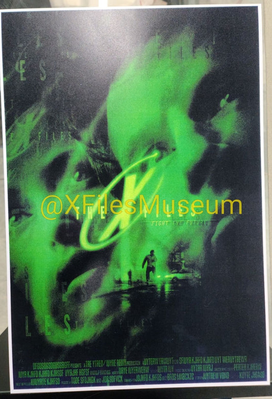 The X-Files FIGHT THE FUTURE Concept Art Print 13" x 19" Poster Print  -1