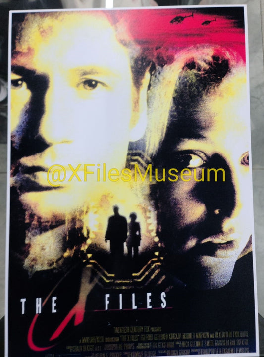 The X-Files FIGHT THE FUTURE Concept Art Print "R"  8" x 10"