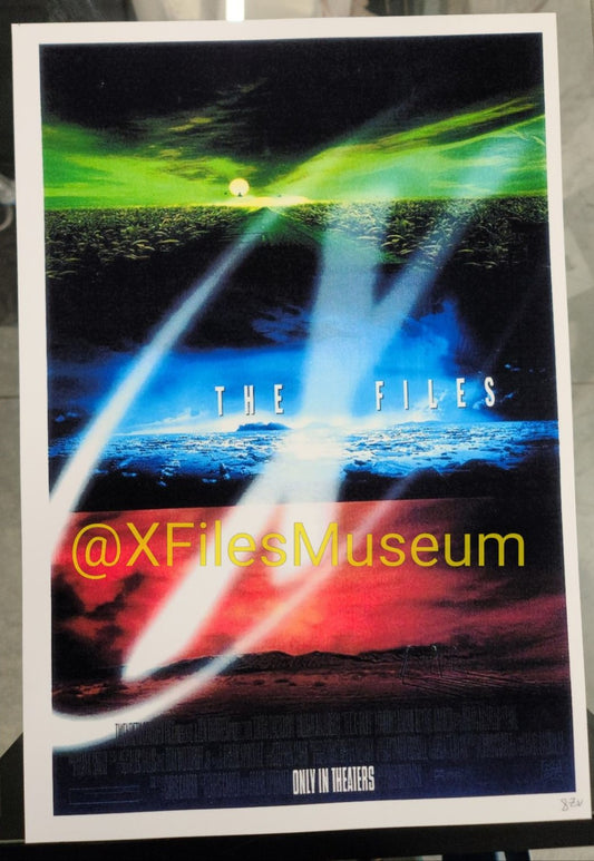 The X-Files FIGHT THE FUTURE Concept Art Print 13" x 19" Poster Print - 5