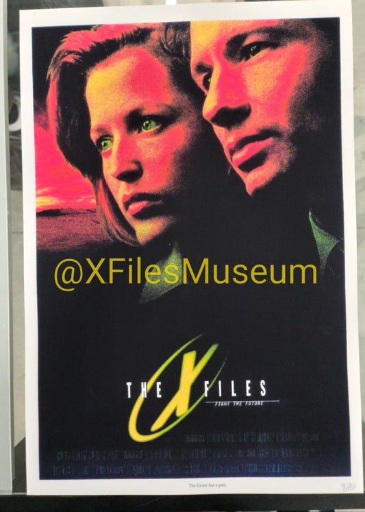 The X-Files FIGHT THE FUTURE Concept Art Print 13" x 19" Poster Print -11