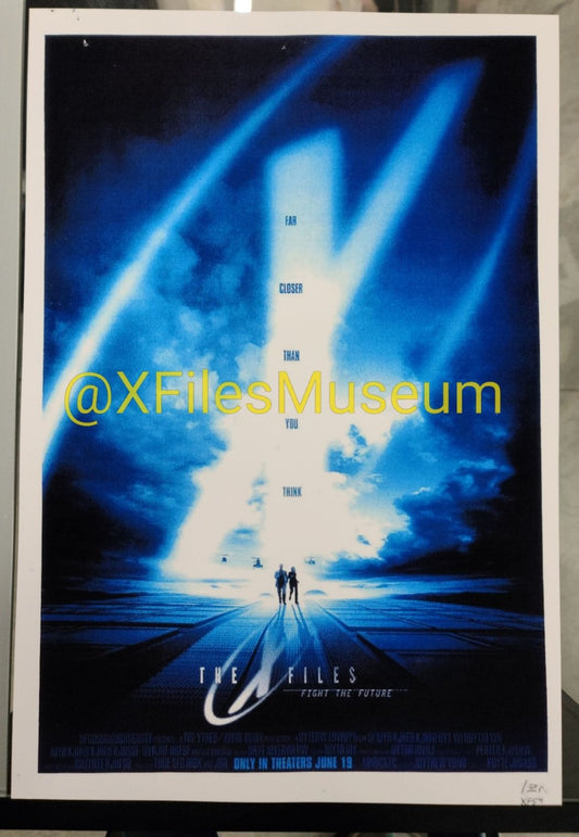The X-Files FIGHT THE FUTURE Concept Art Print 13" x 19" Poster Print -10