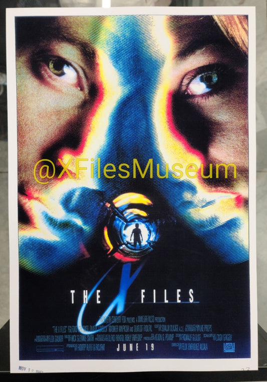 The X-Files FIGHT THE FUTURE Concept Art Print 13" x 19" Poster Print -20