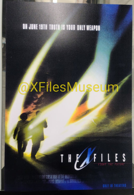 The X-Files FIGHT THE FUTURE Concept Art Print 13" x 19" Poster Print -23