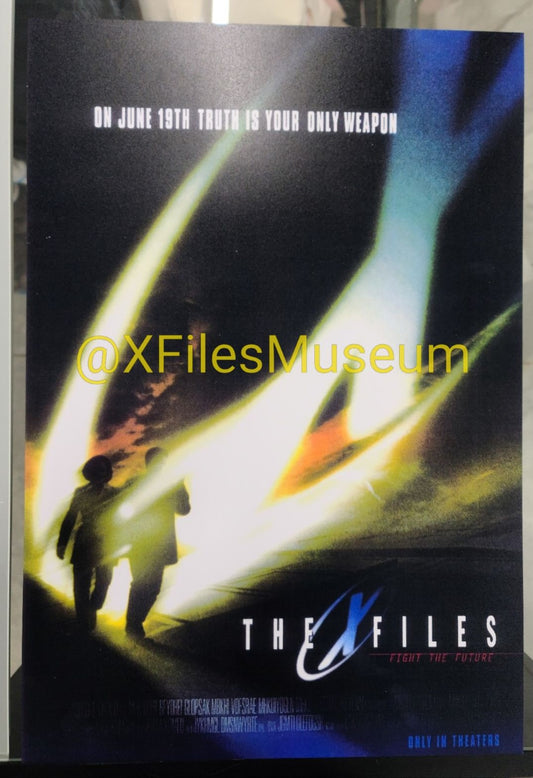 The X-Files FIGHT THE FUTURE Concept Art Print "M"  8" x 10"