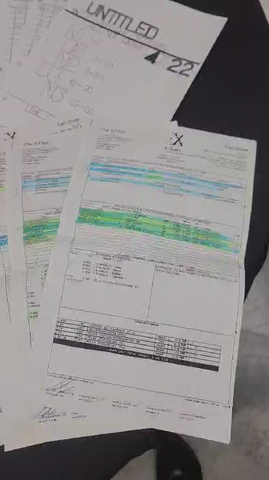 *X-Files - Original Production Used Script -Elegy