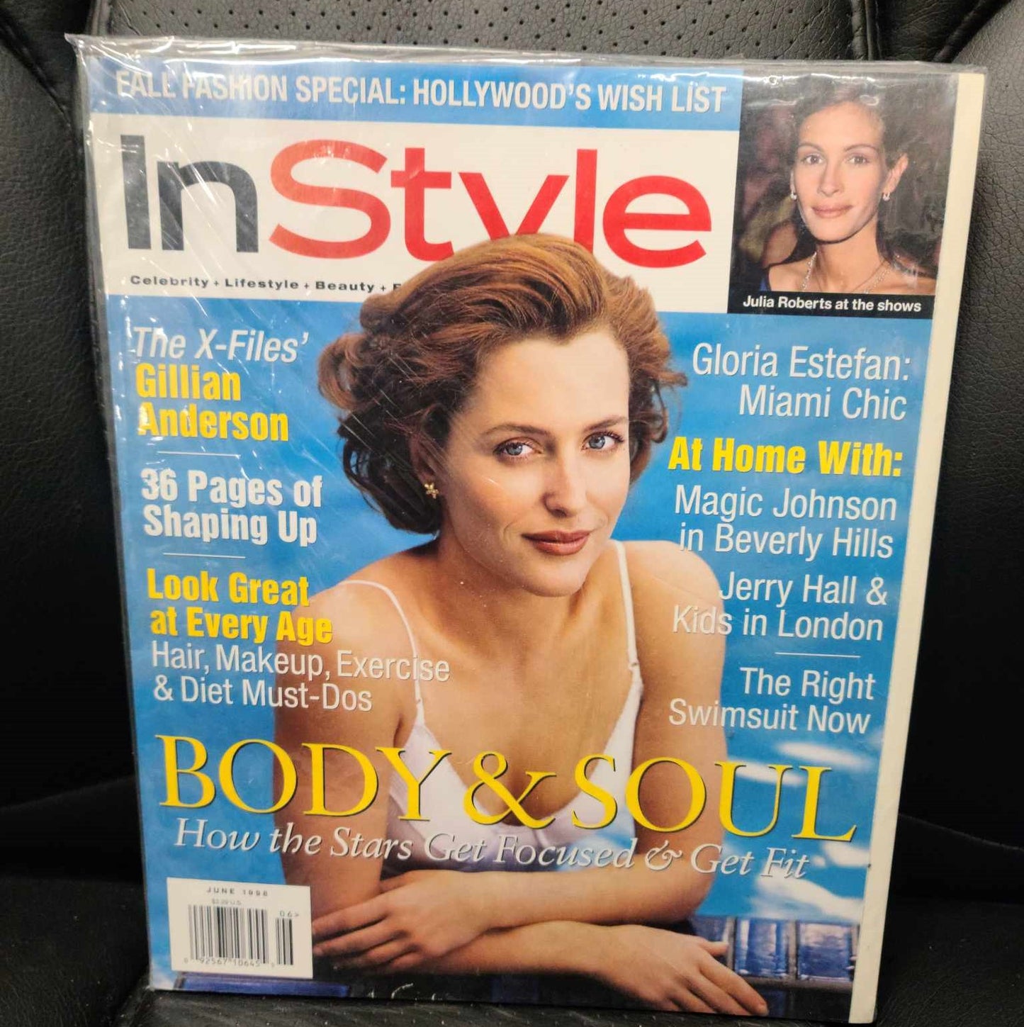 InStyle Magazine - Gillian Anderson cover